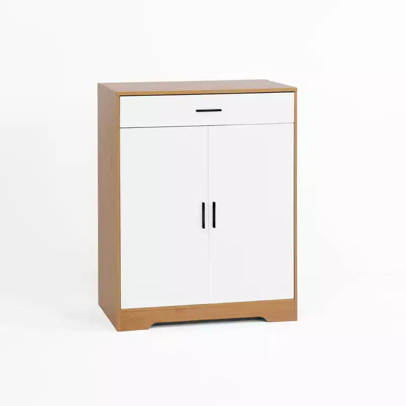 Étagère à chaussures autoportante en bois à 4 niveaux | Tablettes réglables, Meuble de rangement pour chaussures