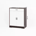 Étagère à chaussures autoportante en bois à 4 niveaux | Tablettes réglables, Meuble de rangement pour chaussures