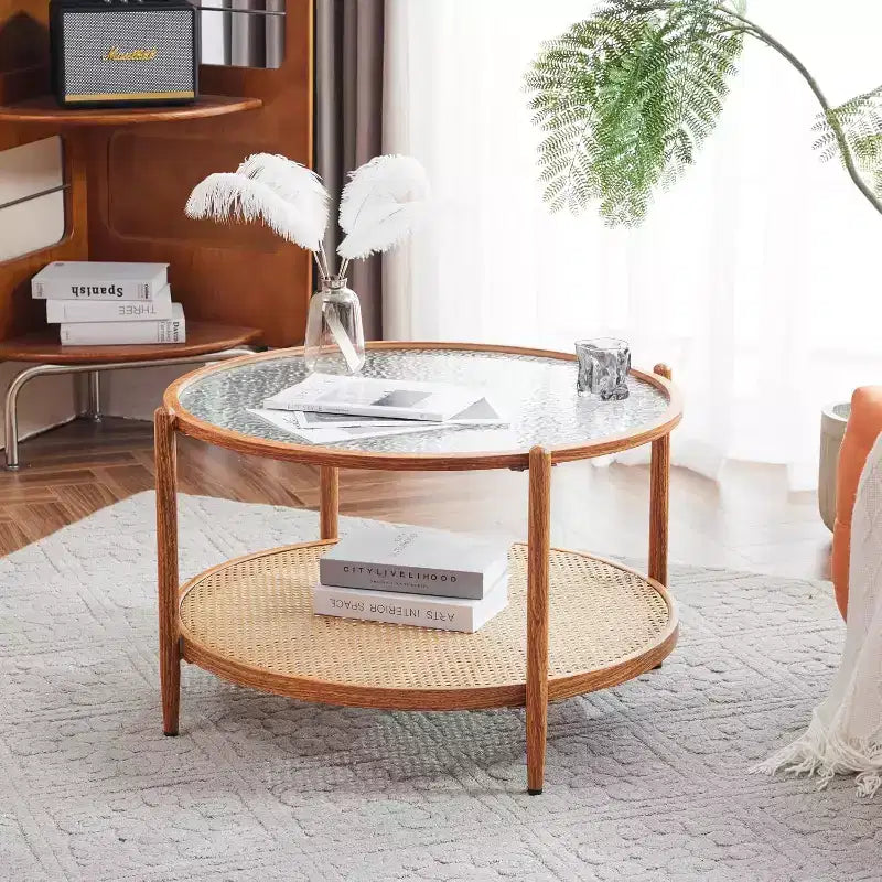Table de chevet Gloria à 2 tiroirs | Table de chevet compacte avec rangement
