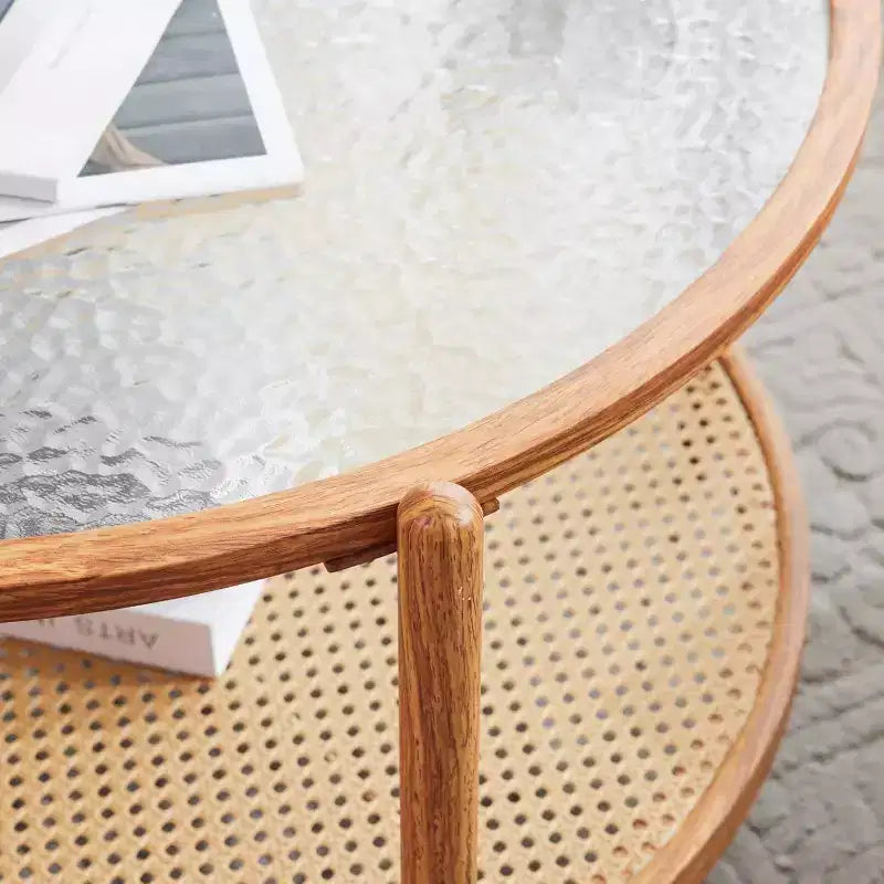 Table de chevet Gloria à 2 tiroirs | Table de chevet compacte avec rangement