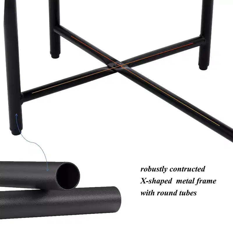 Table basse ronde à 2 niveaux avec plateau de rangement | Table d'appoint ovale en bois