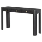 Console rustique et table d'entrée | 3 tiroirs dissimulés, pieds épais et robustes