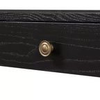 Console rustique et table d'entrée | 3 tiroirs dissimulés, pieds épais et robustes