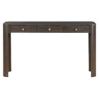 Console rustique et table d'entrée | 3 tiroirs dissimulés, pieds épais et robustes