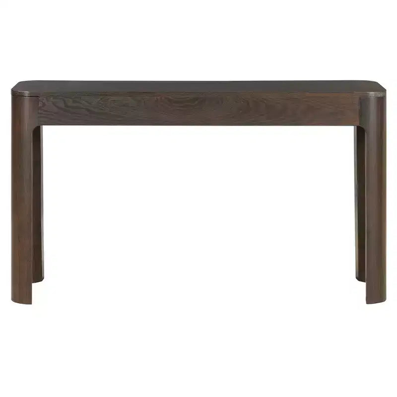 Console rustique et table d'entrée | 3 tiroirs dissimulés, pieds épais et robustes