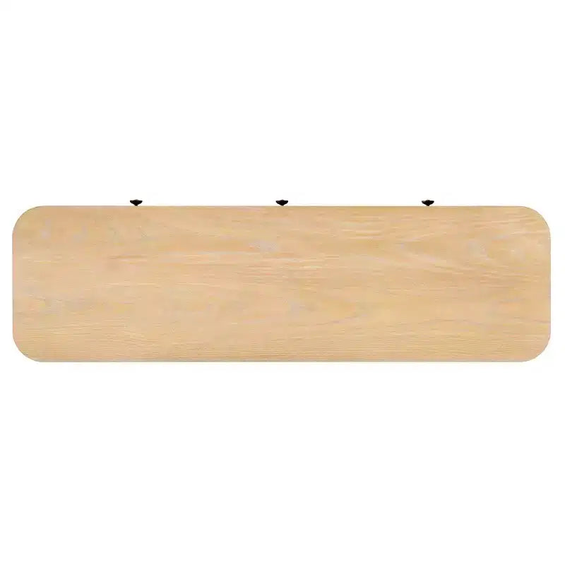 Console rustique et table d'entrée | 3 tiroirs dissimulés, pieds épais et robustes