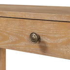 Console rustique et table d'entrée | 3 tiroirs dissimulés, pieds épais et robustes