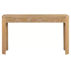 Console rustique et table d'entrée | 3 tiroirs dissimulés, pieds épais et robustes