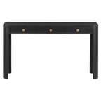 Console rustique et table d'entrée | 3 tiroirs dissimulés, pieds épais et robustes