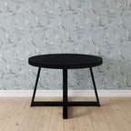 Table à manger ronde classique de 47 po | 4 places, Design moderne