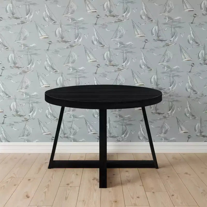 Table à manger ronde classique de 47 po | 4 places, Design moderne