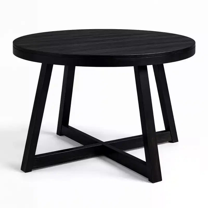 Table à manger ronde classique de 47 po | 4 places, Design moderne