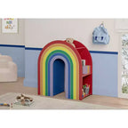 Bibliothèque Arc-en-ciel pour enfants | Rangement coloré pour chambre d'enfant