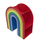 Bibliothèque Arc-en-ciel pour enfants | Rangement coloré pour chambre d'enfant
