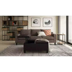 Table d'appoint ronde 18" | Table d'appoint compacte pour le salon et la chambre