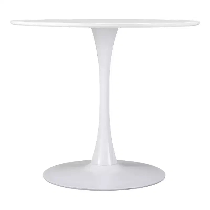 Table à manger ronde moderne Olympia | Table de cuisine et de salle à manger compacte de 90 cm