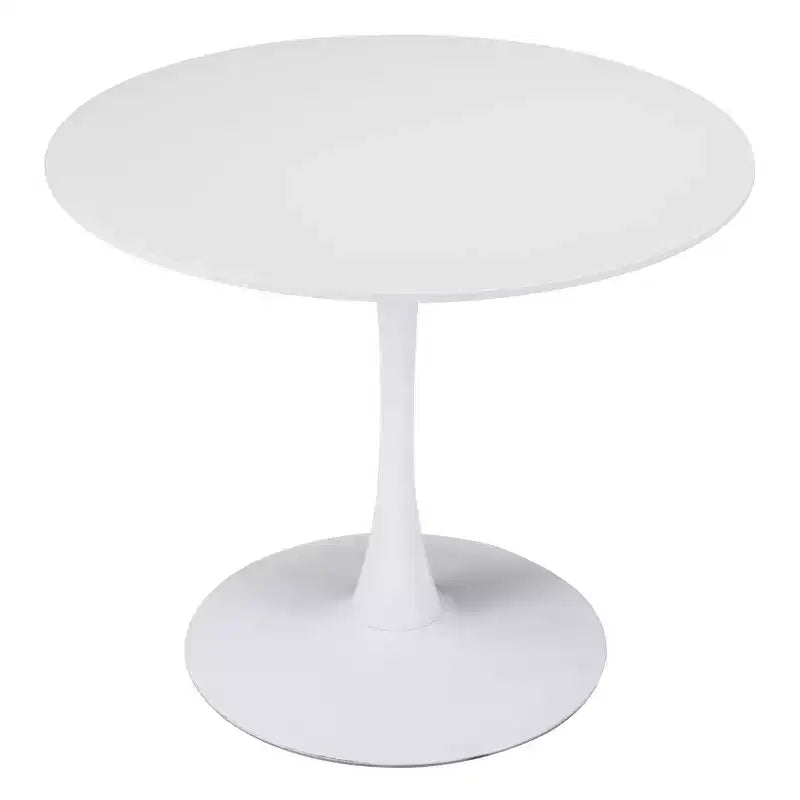 Table à manger ronde moderne Olympia | Table de cuisine et de salle à manger compacte de 90 cm