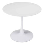 Table à manger ronde moderne Olympia | Table de cuisine et de salle à manger compacte de 90 cm