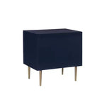 Table de chevet à 2 tiroirs Gloria | Table de chevet compacte avec rangement