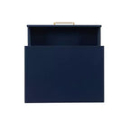 Table de chevet à 2 tiroirs Gloria | Table de chevet compacte avec rangement