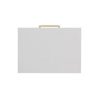 Table de chevet à 2 tiroirs Gloria | Table de chevet compacte avec rangement