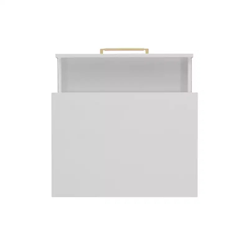 Table de chevet à 2 tiroirs Gloria | Table de chevet compacte avec rangement