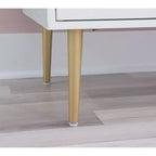 Table de chevet à 2 tiroirs Gloria | Table de chevet compacte avec rangement